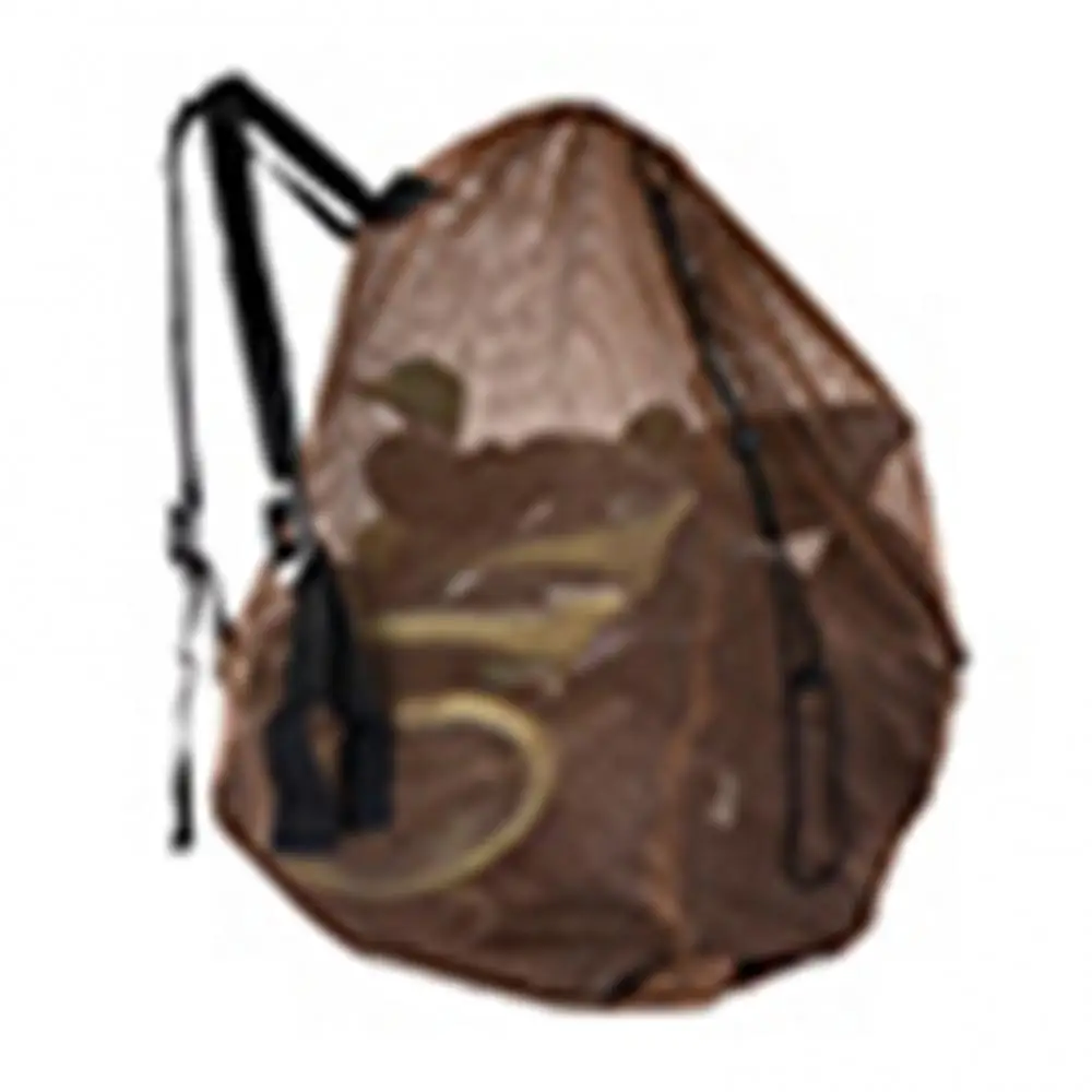 Outdoor Duck Gooses Mesh Luring Decoy Shoulders Bag Drawstring Hunting Backpack Outdoor Hunting Supplies Marllard Carrying Duck