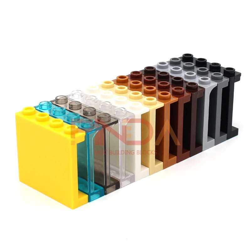 MOC 60581 4215 Dünne Ziegel 1x4x3 Panel Baustein Hohl Studs Ziegel Partikel Pädagogisches Spielzeug kinder Geburtstag Geschenke