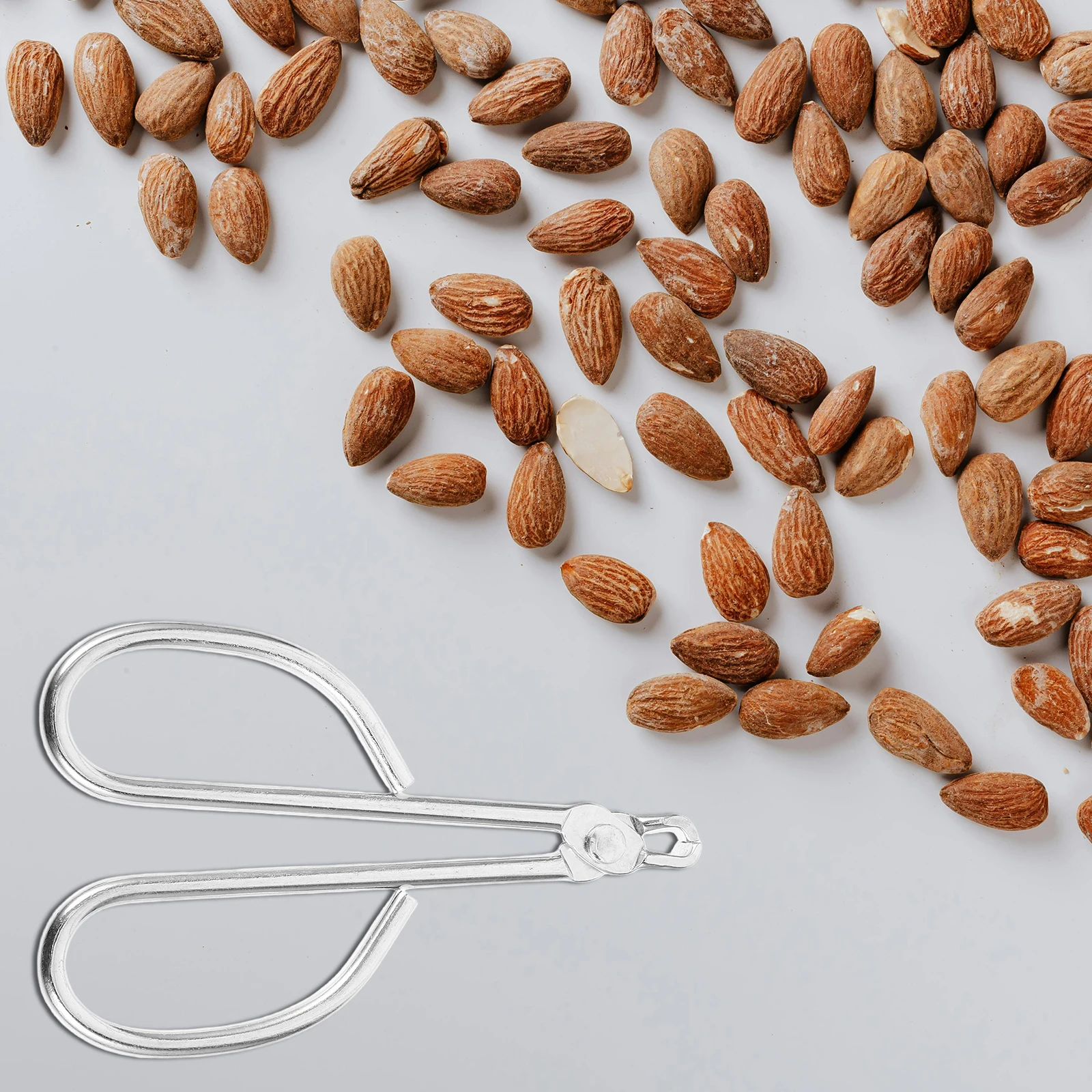 

Pine Nut Opener Stainless Steel Non-Slip Base For Sunflower Seeds Watermelon Seeds Multi-Function Nut Cracking Tool