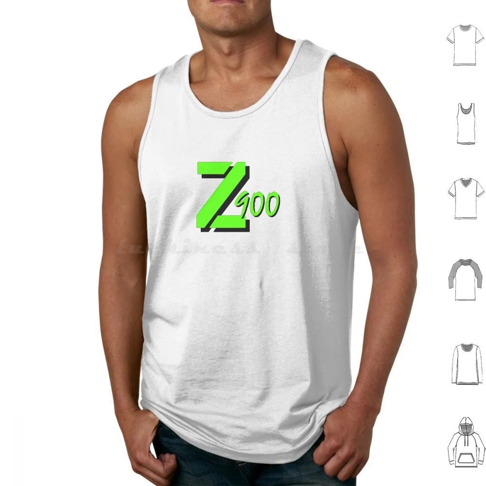 Z 900 Lettering Tank Tops Print Cotton Motorcycle Motorcycle Z900rs Motorbike Bike Z900 Z 900 Rs Motorcycle