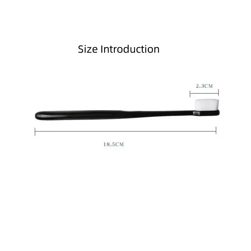 5/10Pcs Disposable Nano Toothbrush With Soft Bristles For Cleaning And Protecting Gums Sensitive Gums And Ultra-Fine Root Hairs