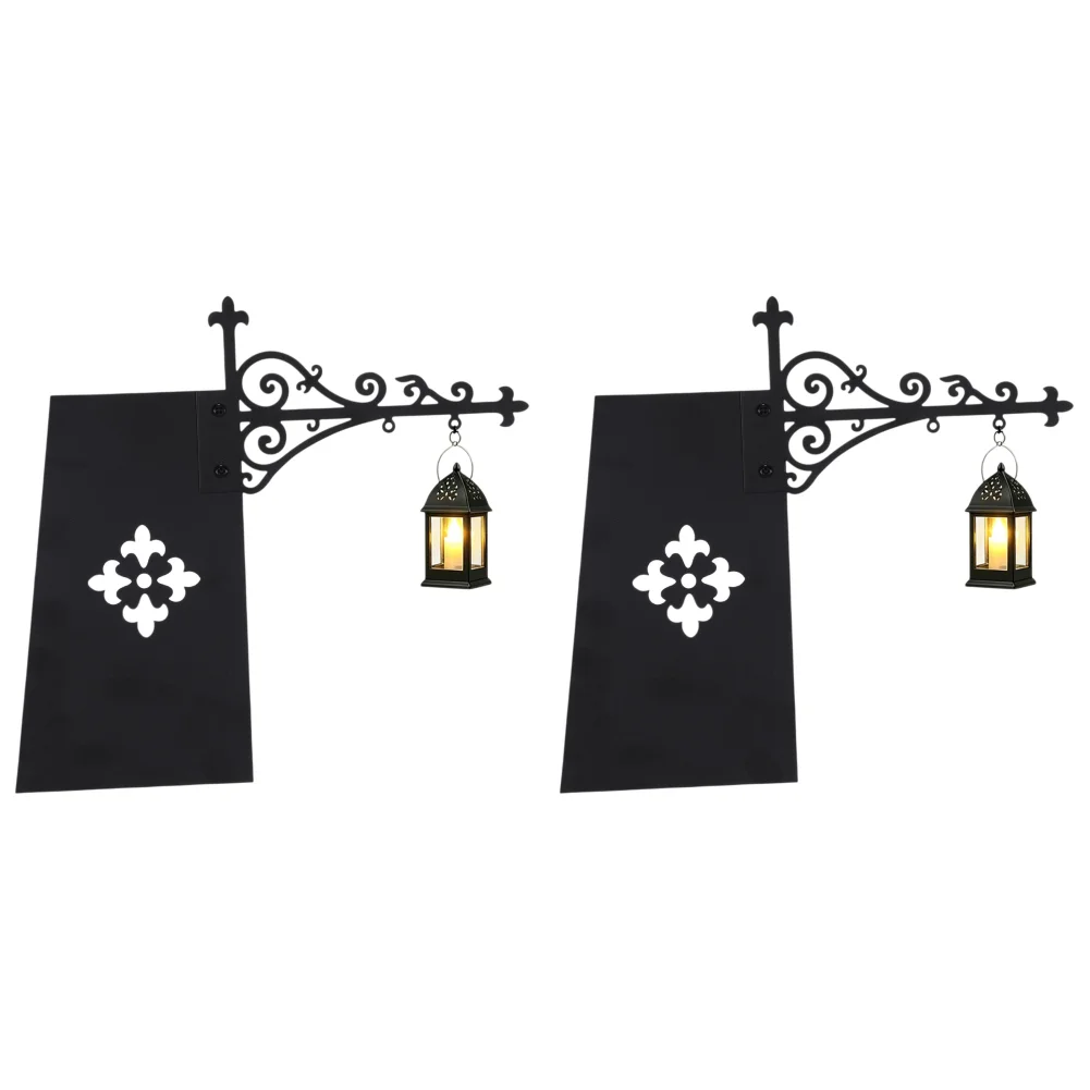 Bookshelf Lantern Iron Library Light Reading Corner Warm Glow(Style C)