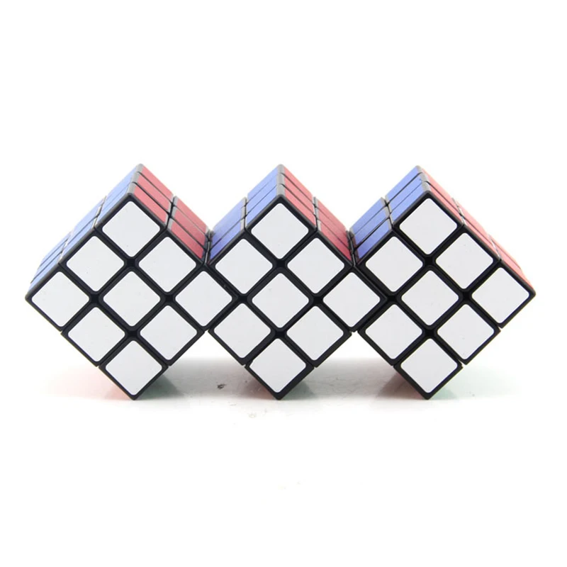 DIY Triple Body Third Order Magic Cube Speed Cube Puzzle Toy For Kids Boys Gift Colorful Bandaged Magic Toys  Kids Gifts