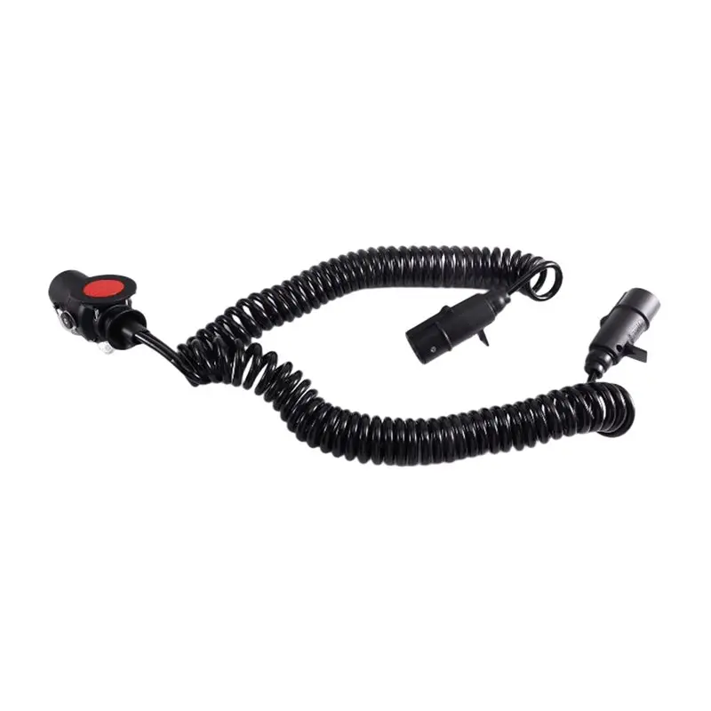 Power Cord Connection Trailer Cable Extension, 15-Core To 7-Core For Volvo Scania Benz-X59A