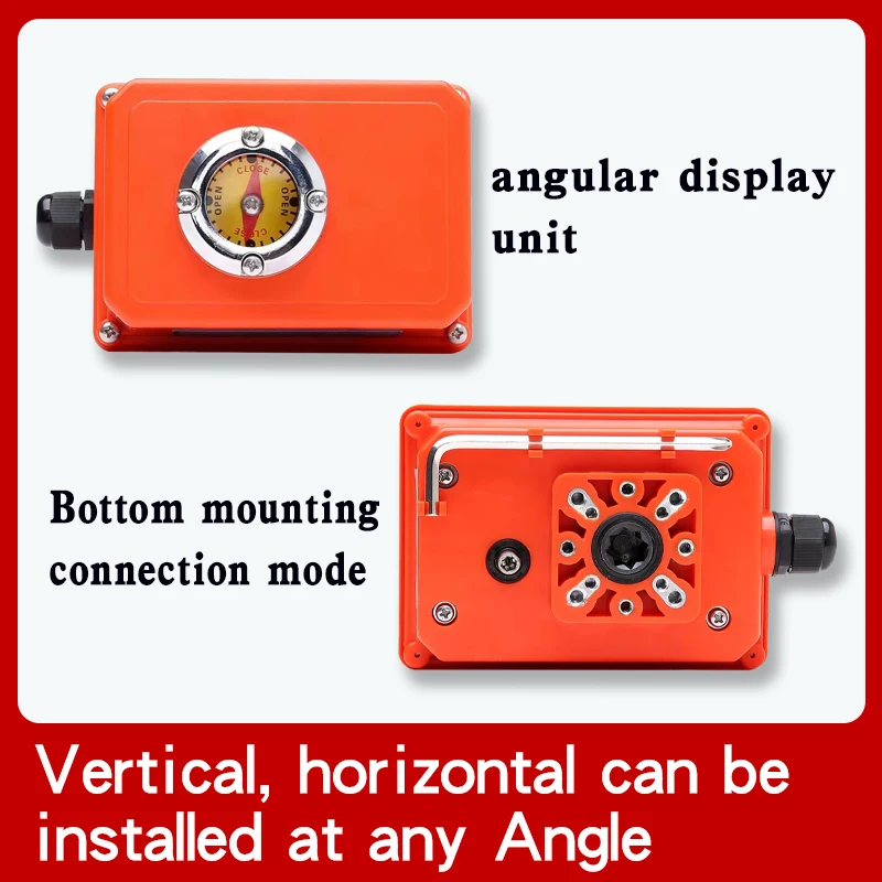 Imagem -04 - Atuador Elétrico Diminuto tipo do Interruptor Interruptor 03 Ac220v dc 24v Válvula de Esfera é Usado 420ma