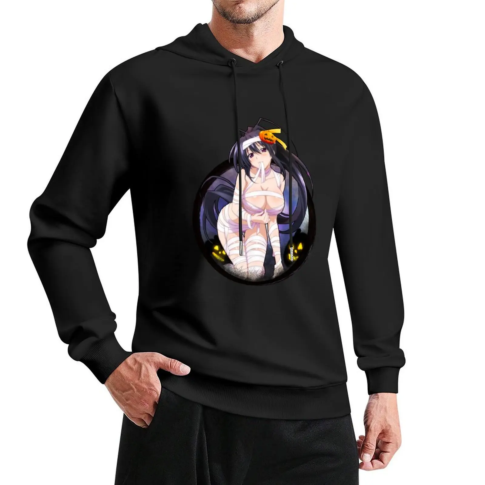 Halloween Conjurer Akeno Pullover Hoodie blouse male clothes new features of hoodies & sweatshirts