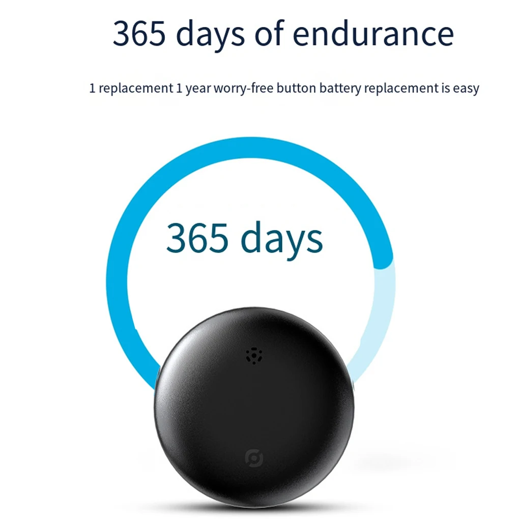 Equipado con dispositivo antipérdida para equipaje Tuya, búsqueda de sonido de 120 decibelios, etiqueta inteligente fácil de operar