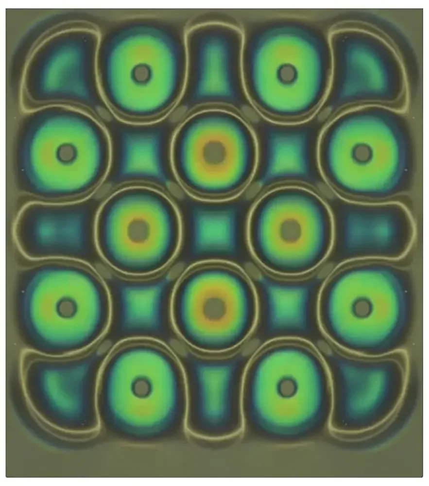 Visualizador de Campo Magnético 25 30 50 mm Pólos Magnéticos Cartão de Teste Área de Magnetismo Filme de Observação Cartão Detector Magnético Exibição de Padrão