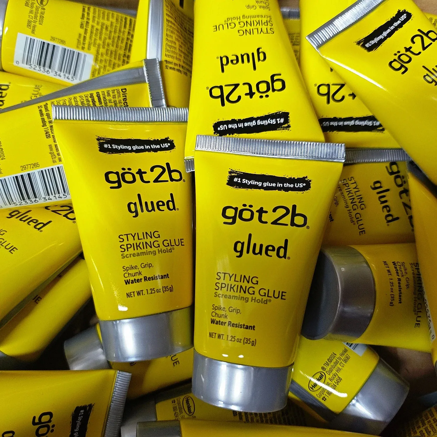 1PC Got2b Glued Invincible Styling Hair Gel Got 2b Ultra Glued Water Resistant Spike Grip Chunk Wig Accessories Strong Hold