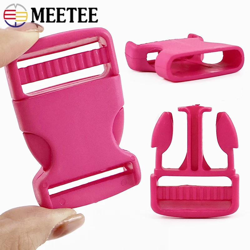 

5/10Pcs 15-30mm Colored Plastic Buckles for Bag Strap Quick Release Buckle Pet Collar Belt Clasp DIY Bags Sewing Accessories