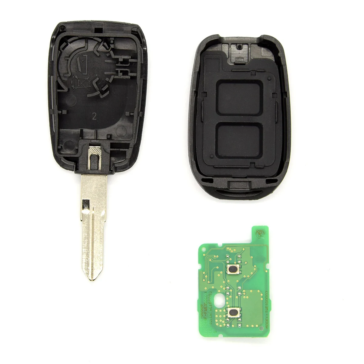 BEST KEY Car Remote Control Key For Renault Duster Sandero Dacia Logan Lodgy Dokker Trafic Clio4 4AChip 433MHz With VAC102