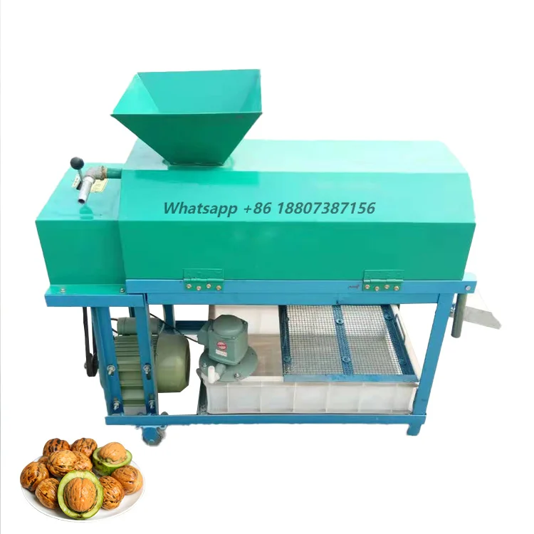Walnut Peeler for Sale Green Walnut Huller Peeler Machine Walnut Peeling Machine for Sale