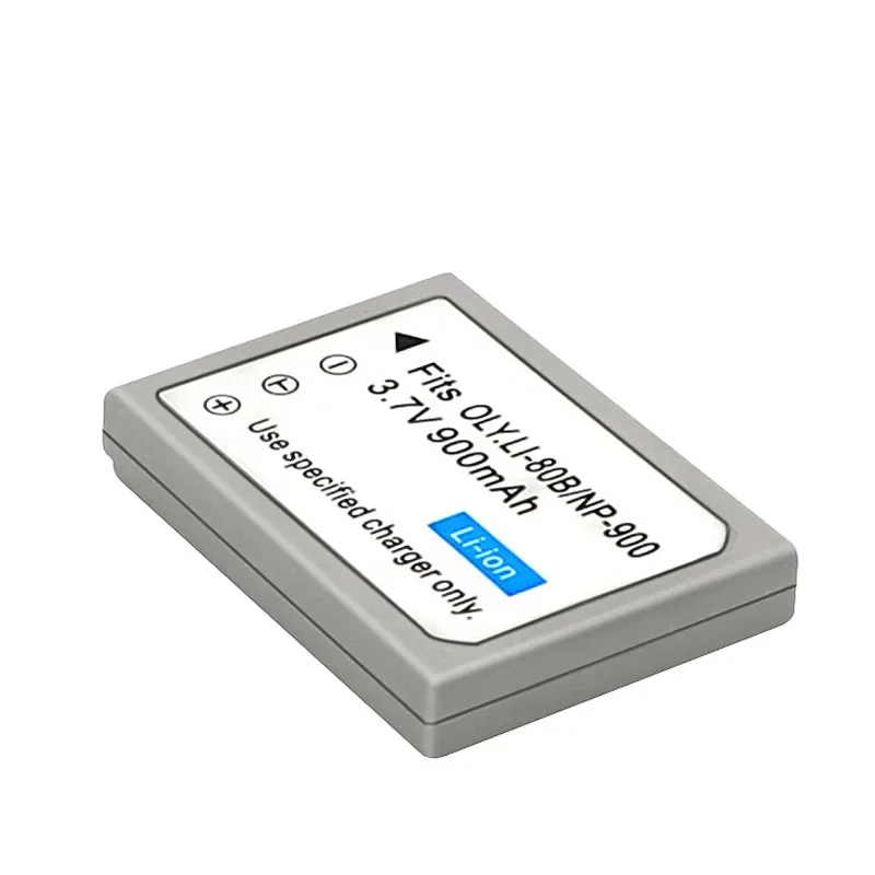 2 шт. 900 мАч для цифровых фотоаппаратов Olympus T-100 T-110 и X-960 LI-80B аккумулятор