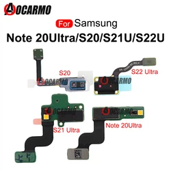 For Samsung Galaxy S20 Plus S22Ultra Note 8 9 20Ultra S21U Proximity Ambient Light Sensor Distance Sensing Flex Repair G981 S908