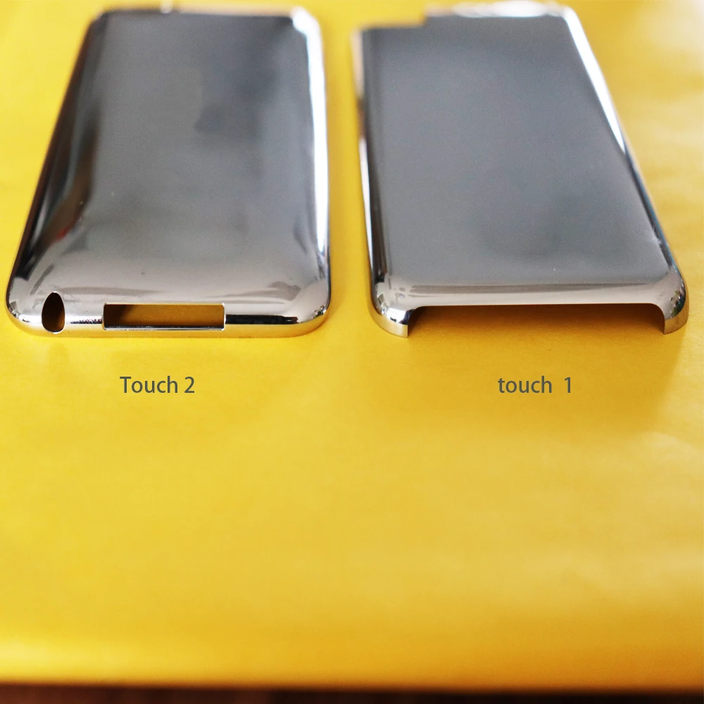 Silbernes Metall-Rückgehäuse für iPod Touch 1. Generation, 2. Generation, 3. Generation 8GB 16GB 32GB 64GB – Detail 3