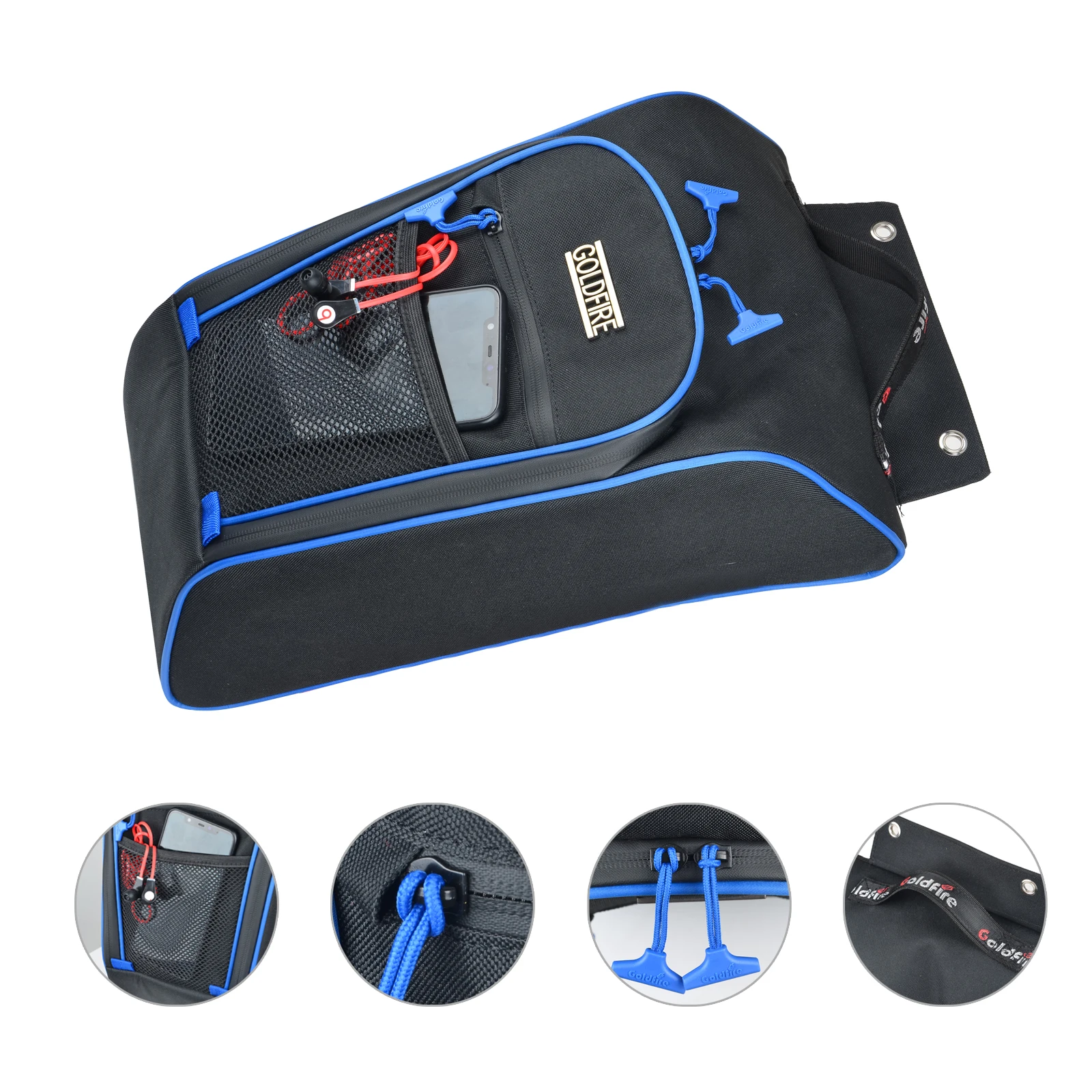 Waterproof 1680D UTV Accessories Cab Pack Center Seat Bag Organizer Storage Bag Fit For UTV Polaris RZR PRO XP 2020-2021