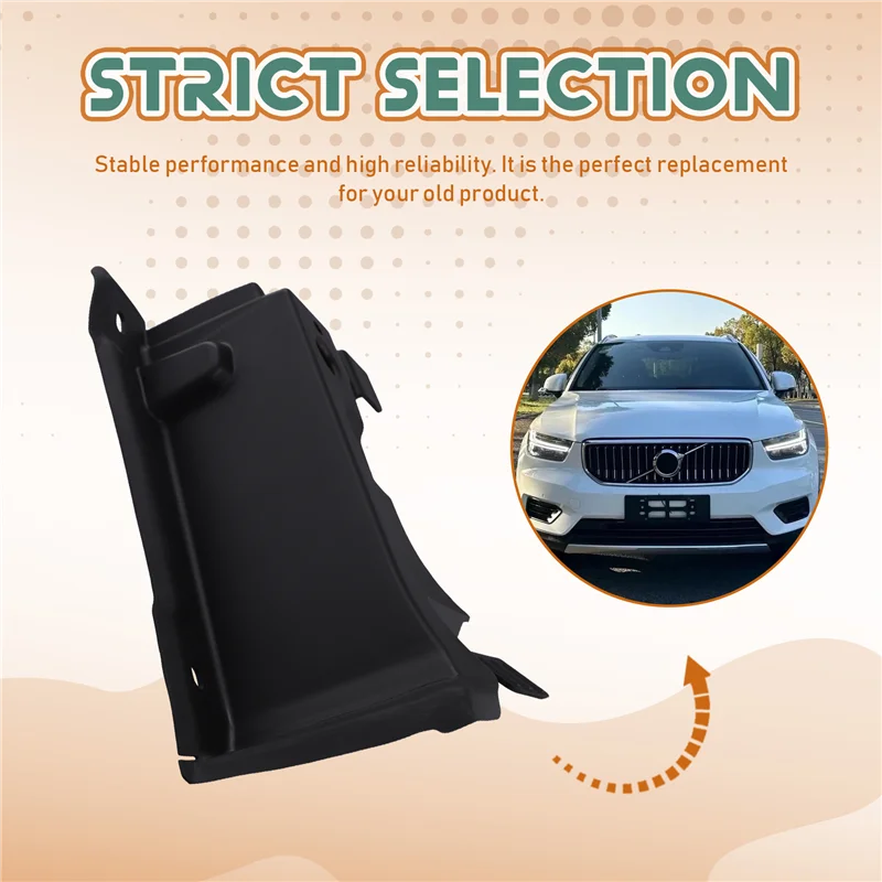 X39A-غطاء خزان المياه الزجاج الأمامي القلنسوة بونيه المفصلي غطاء لفولفو XC40 2019-2025