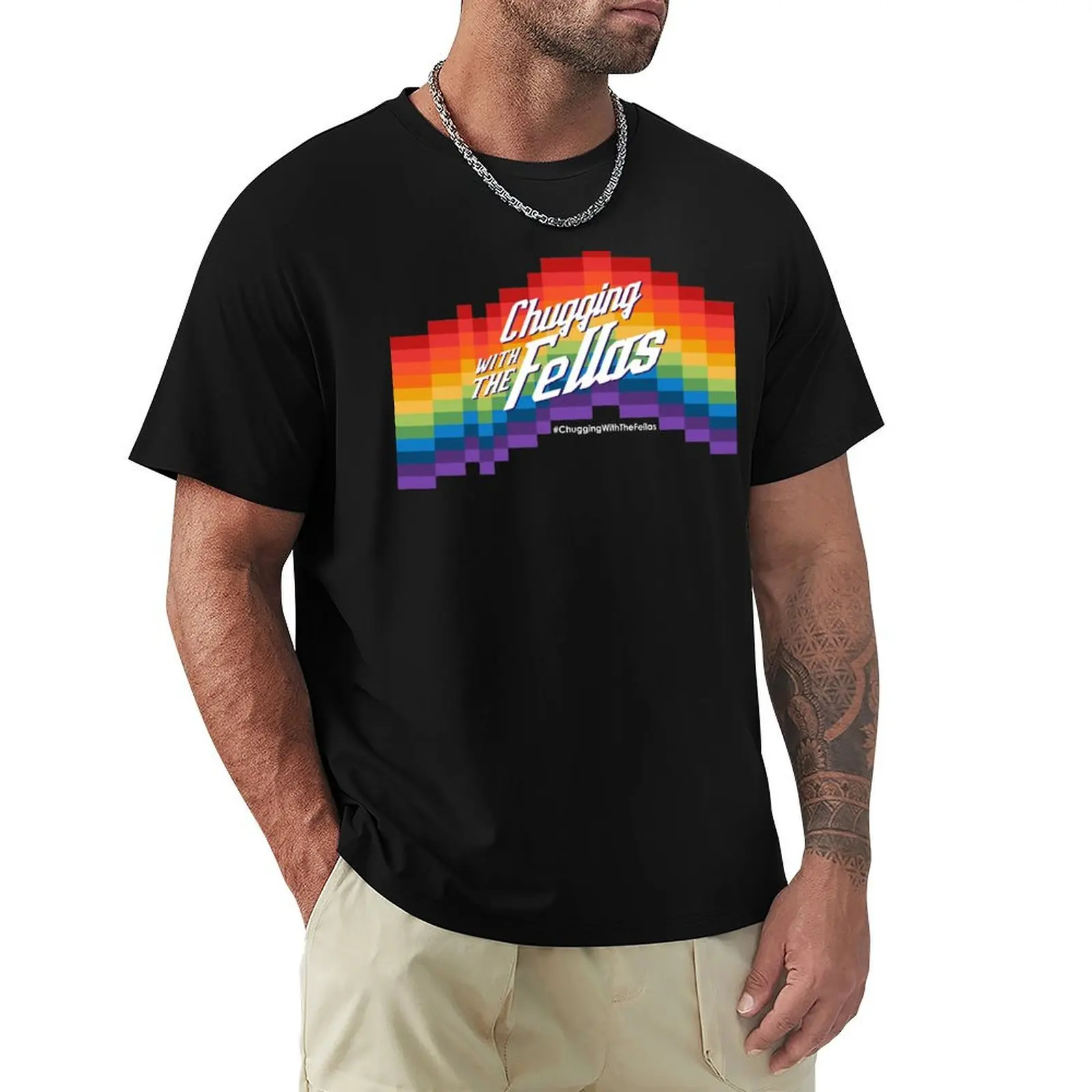 Valley Chug Pride T-Shirt Plus Size Everyday Tee Shirt