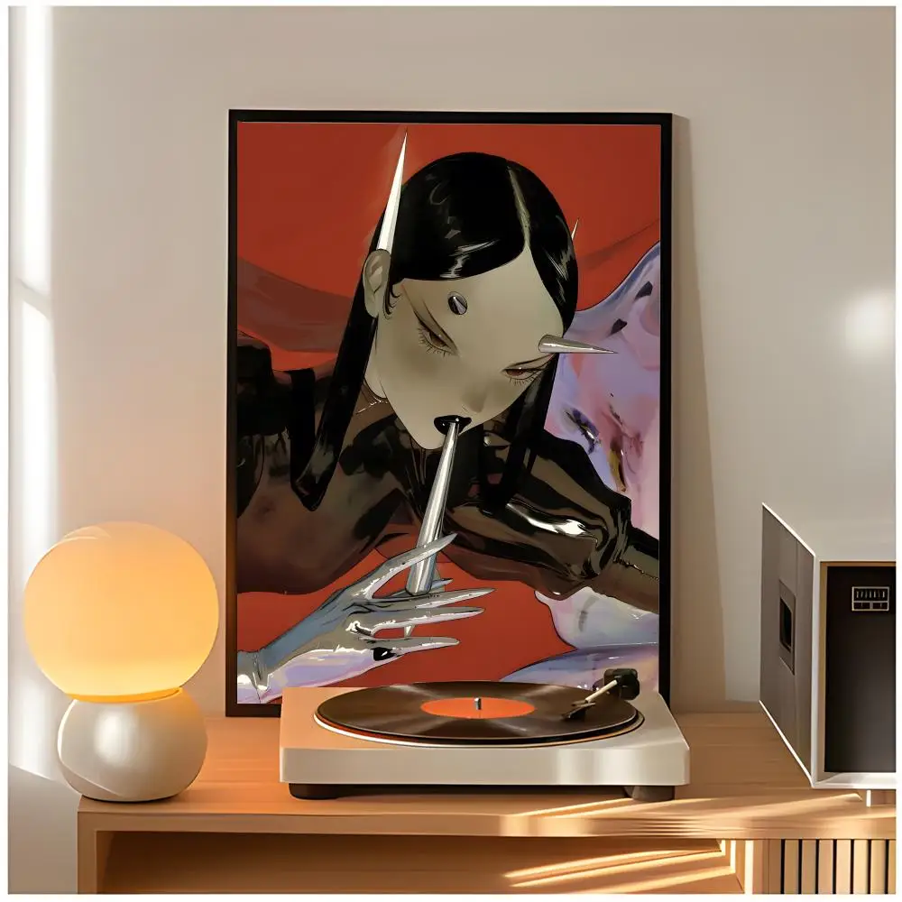 sharp blade illustration Poster Premium Wall Decor Modern Home Poster Unframed