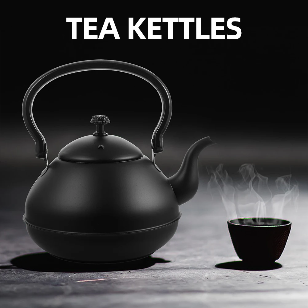 

Thickened Food Grade Stainless Steel Kettle with Wooden Handle Boiling Water Pot for Stove Large Capacity Compatible Induction
