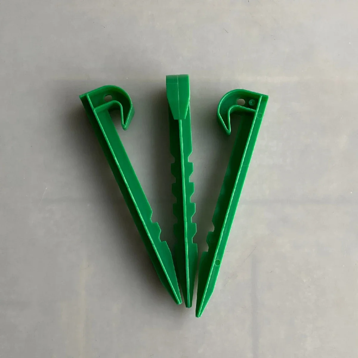 Plastic ground nail camping tent nail garden nail plastic film fixing nail ground nail garden hook