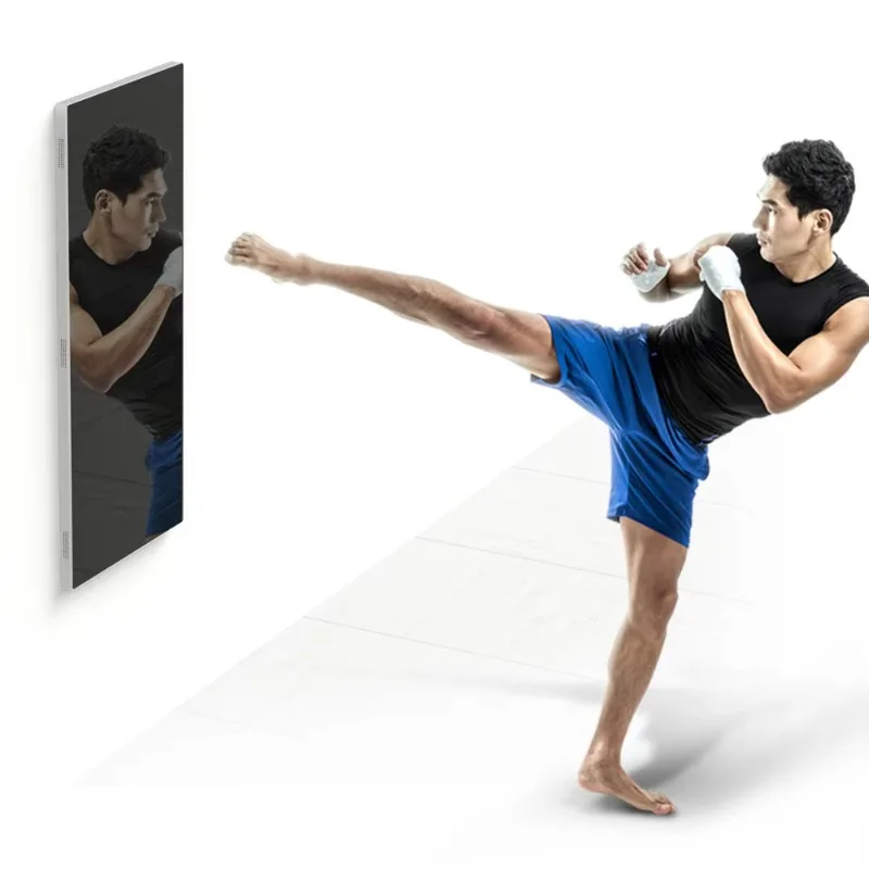

[Best-selling] 32-65 Inch Wall Mounted Interactive Mirrors Fitness Apps Magic Advertising Display Smart Exercise Mirror