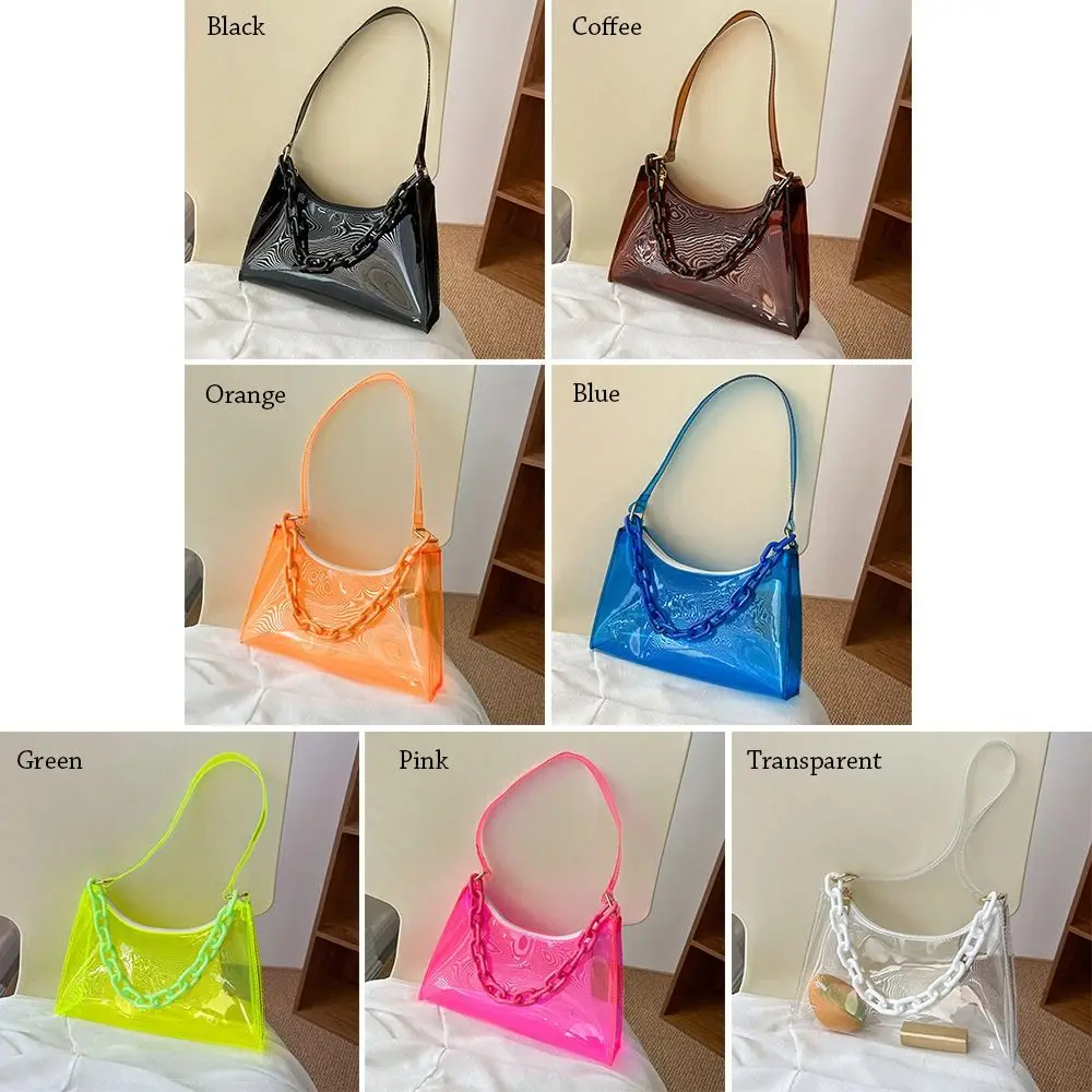 Casual Purse Summer Underarm Bags Handbags Shoulder Bag Jelly Bags