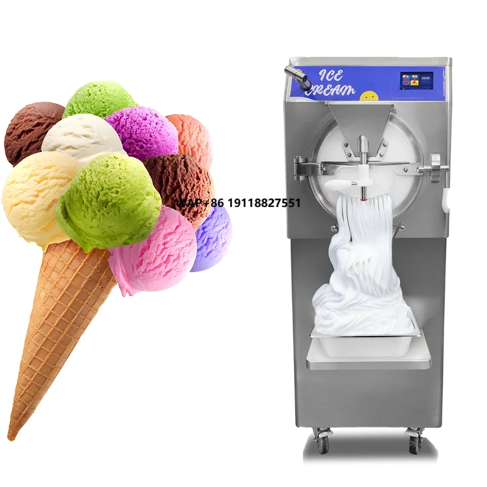 Best-selling Automatic Ice Cream Machine Selling Ice Cream Machine Spare Parts in Ice Cream Shop