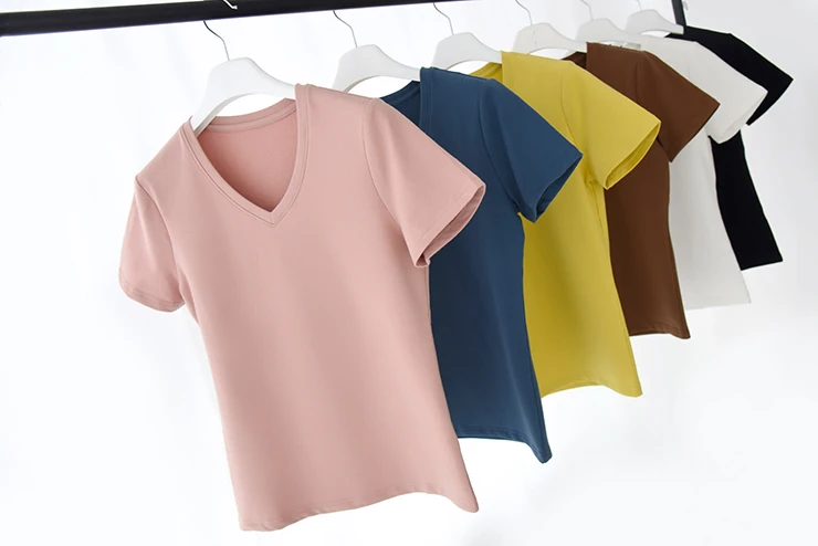 

Универсальная хлопковая футболка на подкладке, повседневная универсальная осенне-зимняя женская футболка из качественного материала, однотонный дизайн