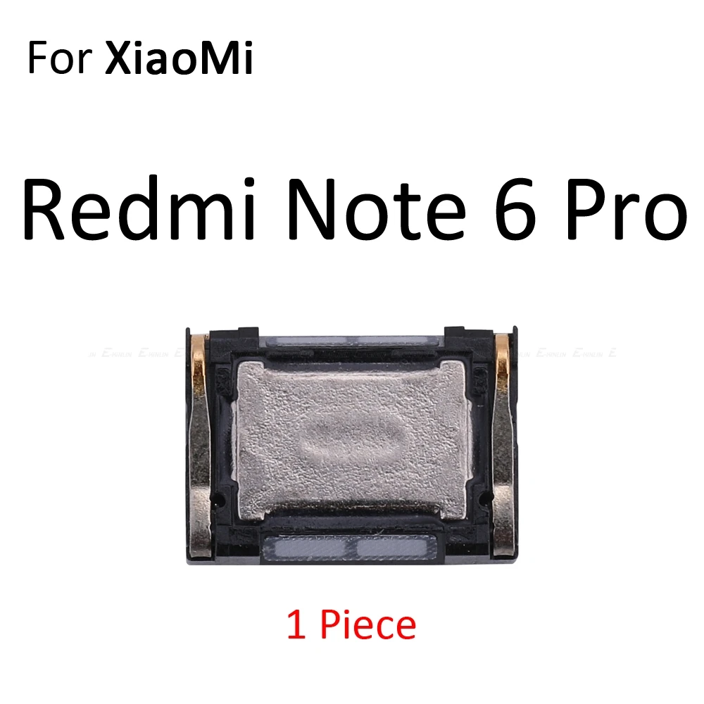 Auricular receptor superior frente oreja altavoz de piezas de reparación para XiaoMi Redmi Nota 7 6 6A 5 5A 4 4X 4A 3 3X 3S Pro S2