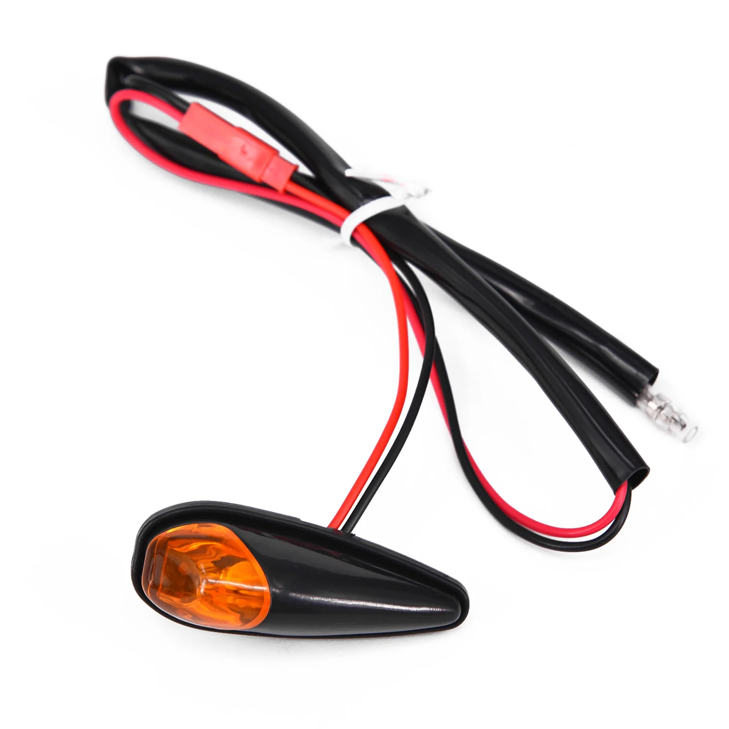 

Indicator Side Marker Lights Blinker Turn Signal Lights with Cables Energy saving 12V Mini Yellow LED 2pcs 1Set