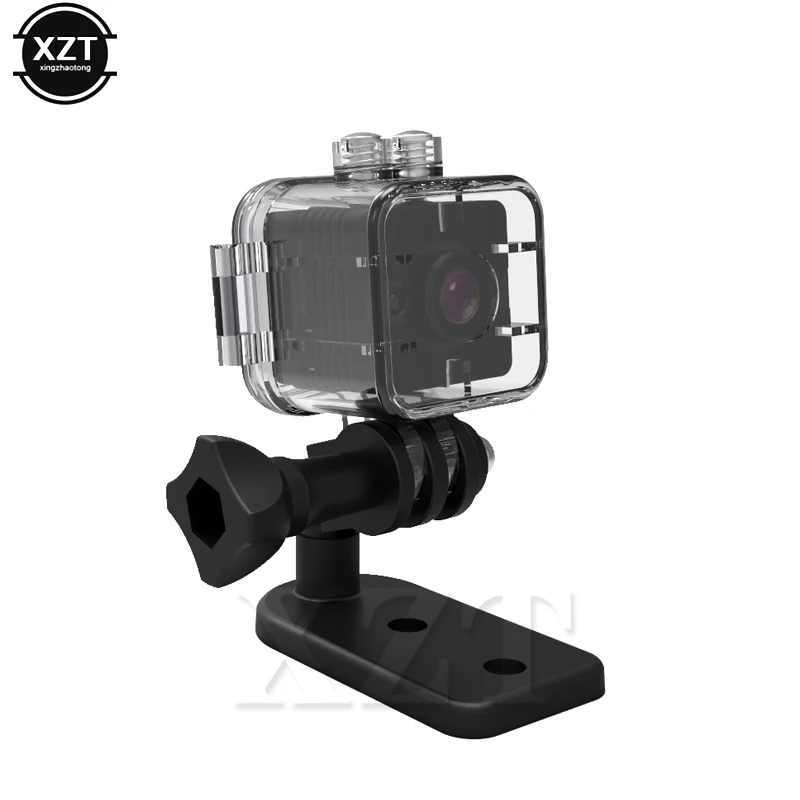 SQ12 Mini Camera HD 1080P Waterproof Wide-angle Lens Camcorder Action Micro Camera Case Sport DVR Infrared Night Vision