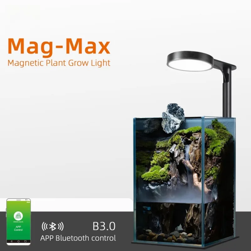 High Quality Nano Aquarium Light LED Full Spectrum RGB + UVa USB Dimming for Glass Containers PC 65 Led 800w Fast Delivery