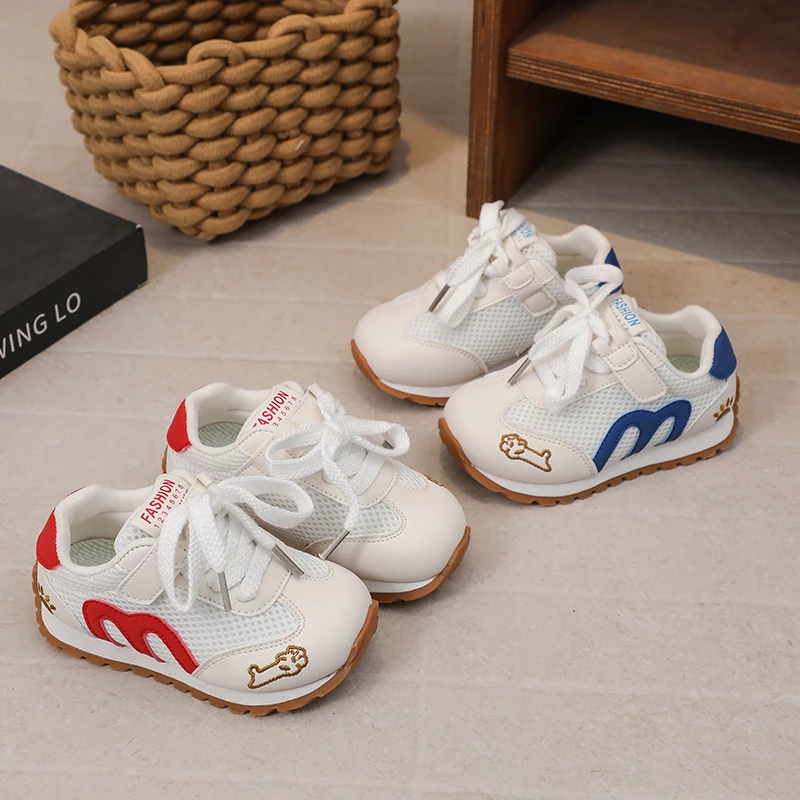 

Детские повседневные кроссовки 2026: модные кеды для малышей (девочек и мальчиков) с нескользящей мягкой подошвой, дышащие сетчатые кроссовки для детей ясельного возраста