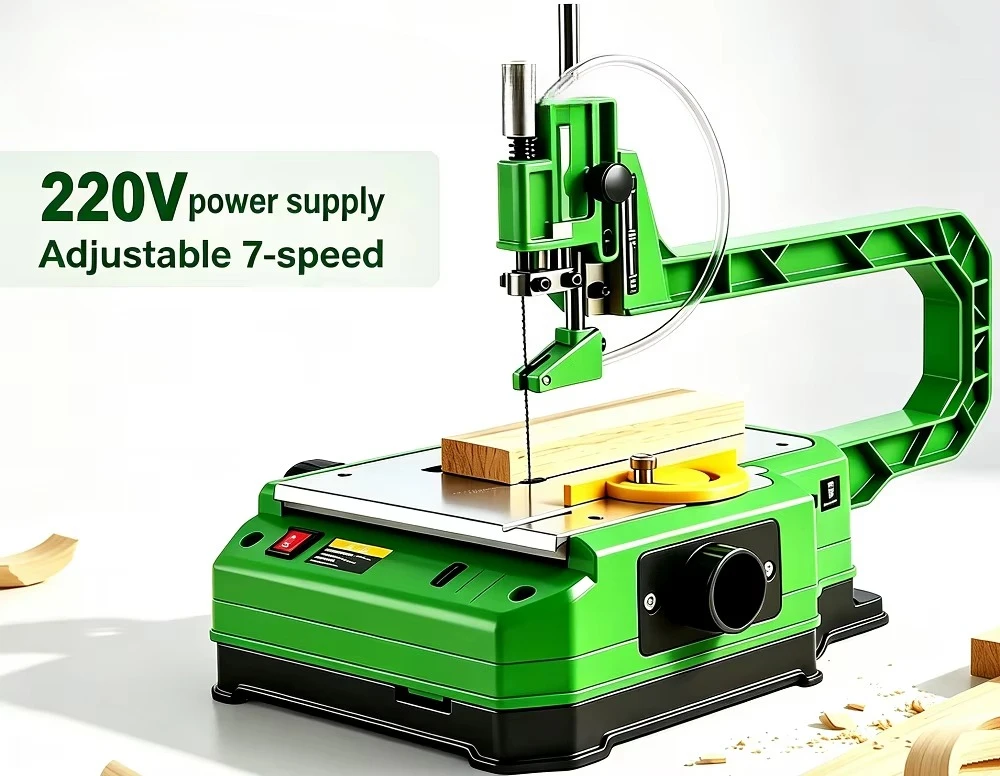 Curve Saw Household Dust-free Woodworking Wire  Machine Cordless Scroll Saw Multifunctional Jig  Electric Desktop