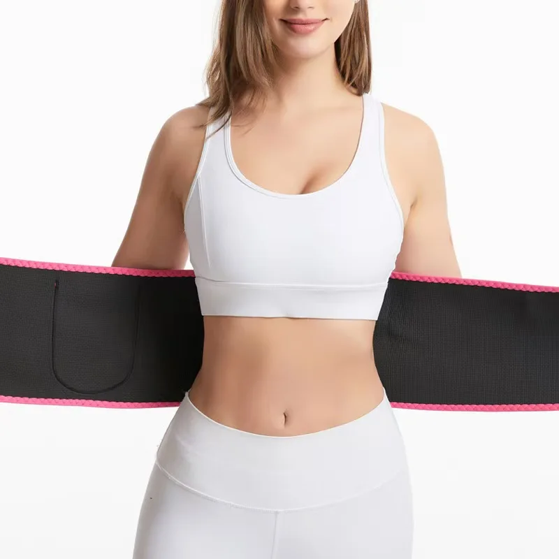 Xuanyu Jin Fat Burning Belt Sports Sweat Belt Running Gym Slimming Shaping Abdominal Belt Bondage Belt Nano Silver Ion Belt New Pocket Soft