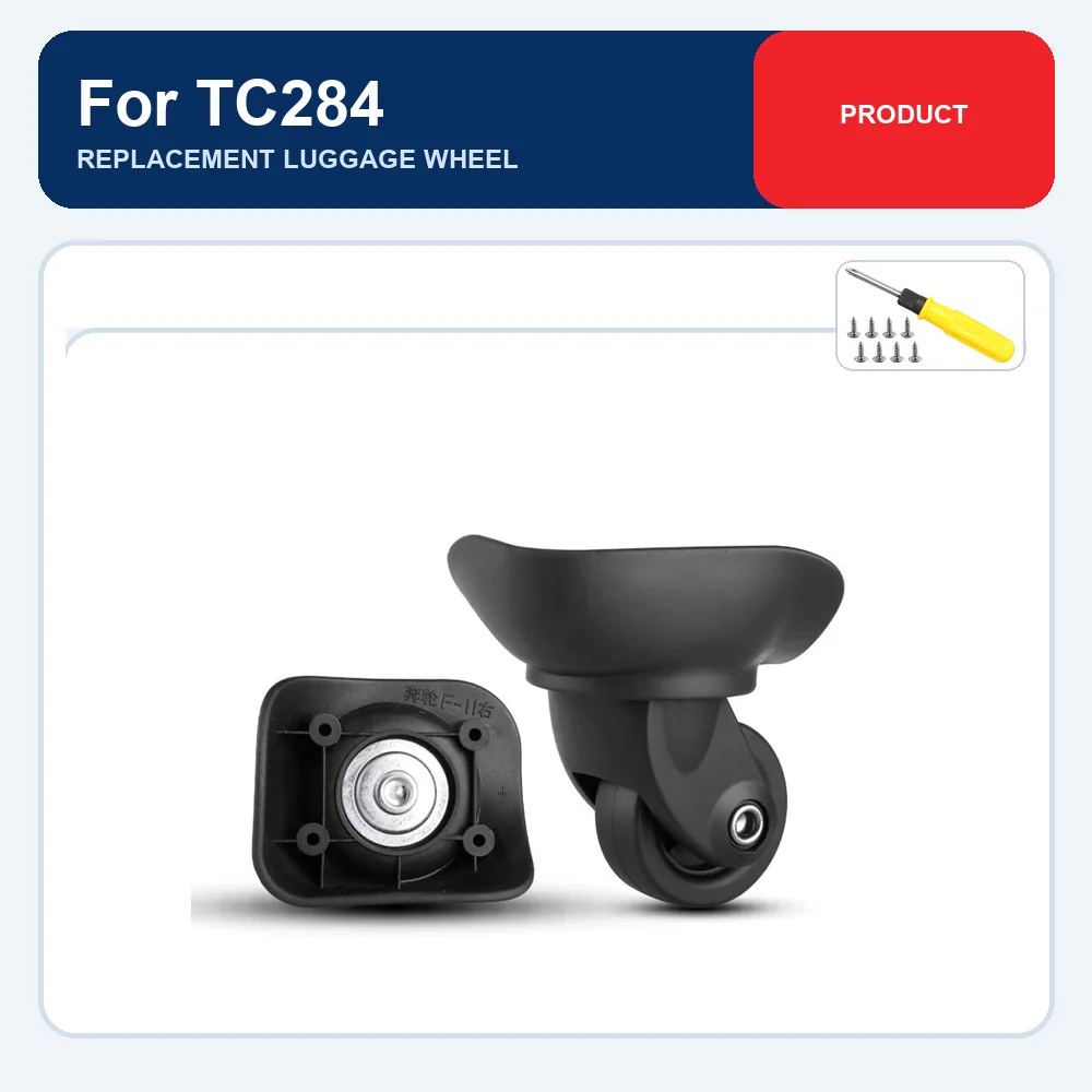 H019 Replacement Luggage Wheel For Diplomat TC284 For Benlun F-11 For Diplomat TC294 Caster Repair Part