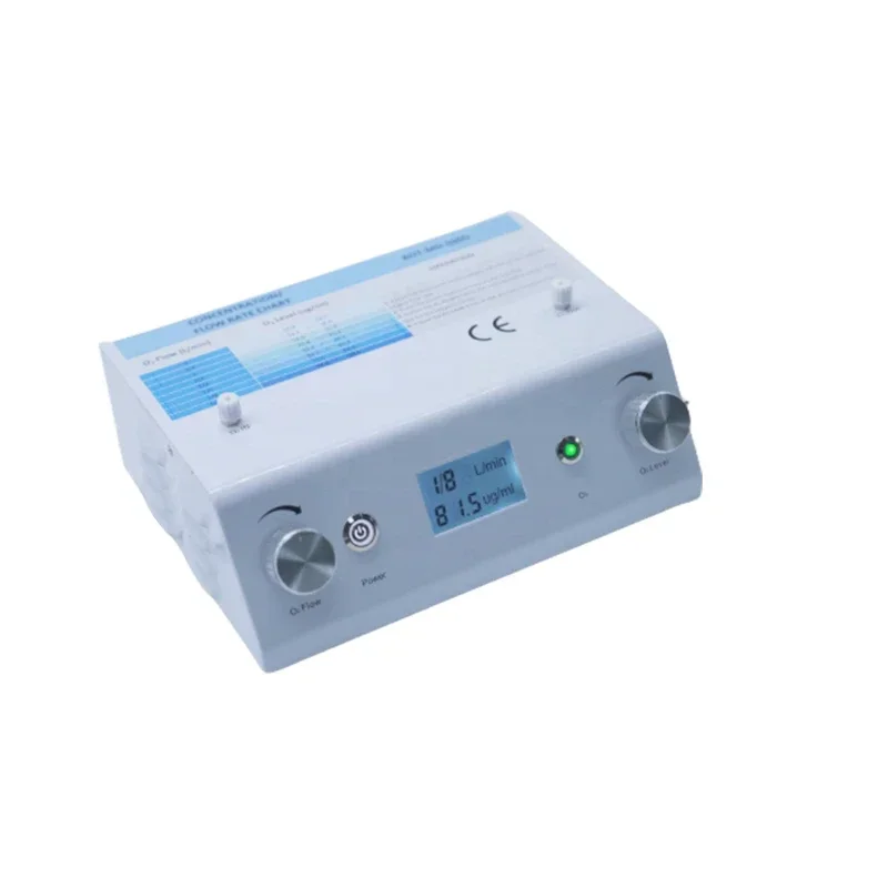 Ce Ozone Generator Digital Ozone Concentration Chart for Medical Use