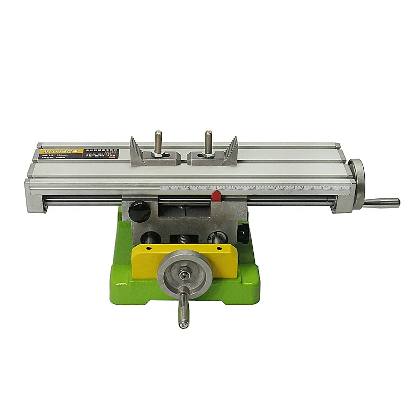 Miniature precision LY6350 multifunction Milling Machine Bench drill Vise Fixture worktable X Y-axis adjustment Coordinate table