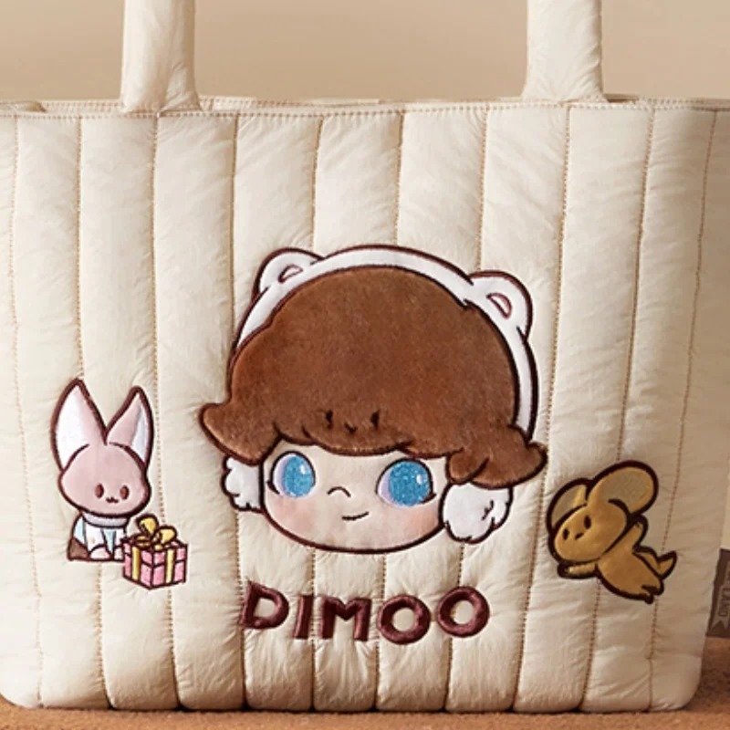 New Genuine Dimoo Periphery Warm Fluffy Series Cloud Bag Fashion Single-Shoulder Bag Item Cute Dimoo Pattern Bag Birthday Gift