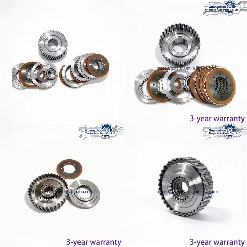 47368-H1000 Transfer Case Clutch Friction Plate Kit Steel & Friction Disc Set Repair Parts for Terracan 2001-2006