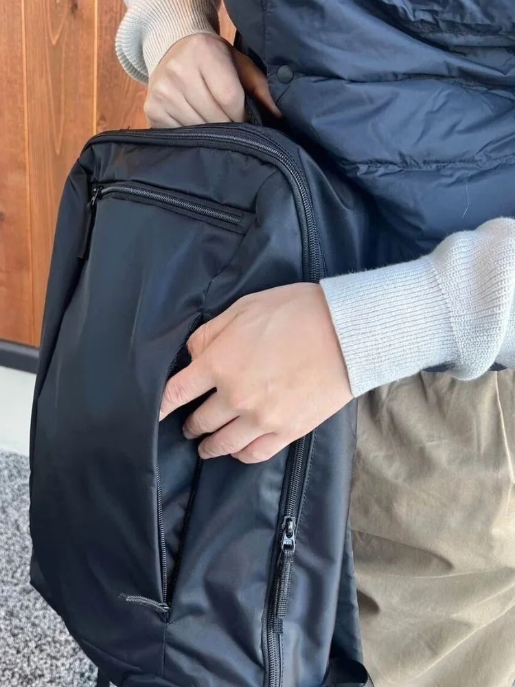 

Unbranded Casual Expandable PC Storage Bag Bapa for Men And Women Busin Commuting Cuter Bapa Leisure Travel