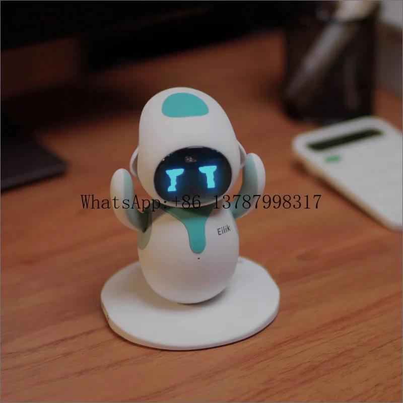 Smart Robot with Emotional Interaction Cute Blue/Pink Multiple Modes Electronic Automation Gift for Vocal Fun,in stock
