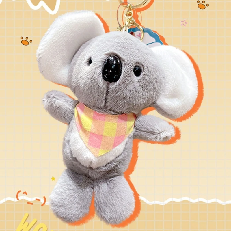 Koala sleutelhanger charme Koala sleutelhanger hanger mobiele telefoon charme voor tas decoratie