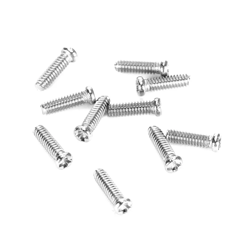 Durable Stainless Steel Watch Back Case Screws Silver 8.3*5.4cm Watch Back Cover Screws Cross Screw Set For Watch Repairing