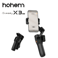 Hohem X3 SE Smartphone Gimbal 3-Axis Handheld Stabilizer AI Face Follow Mobile Phone Stabilizer for iPhone Xiaomi Samsung Huawei