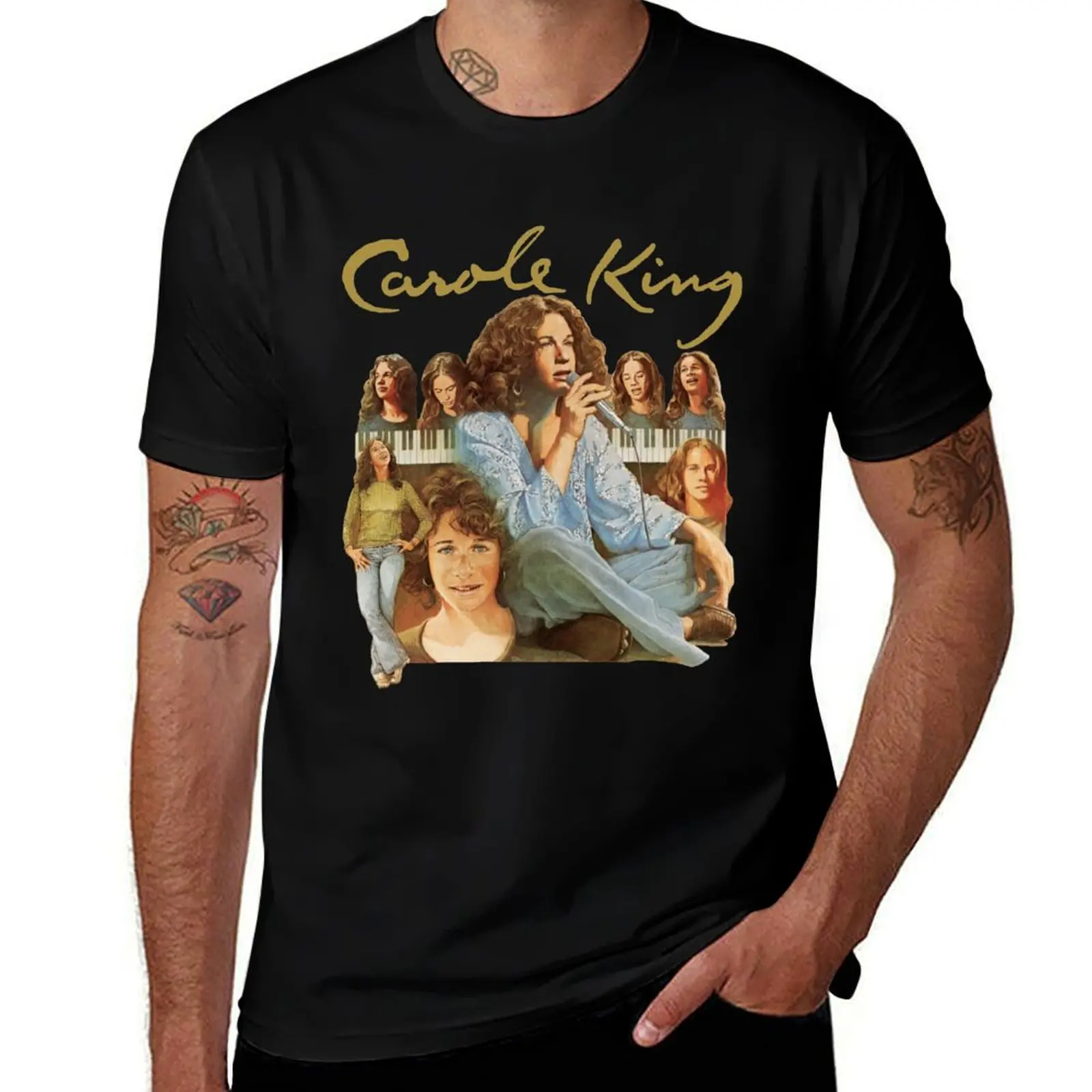 Carole King T-Shirt Plus Size Short Sleeve T-Shirt
