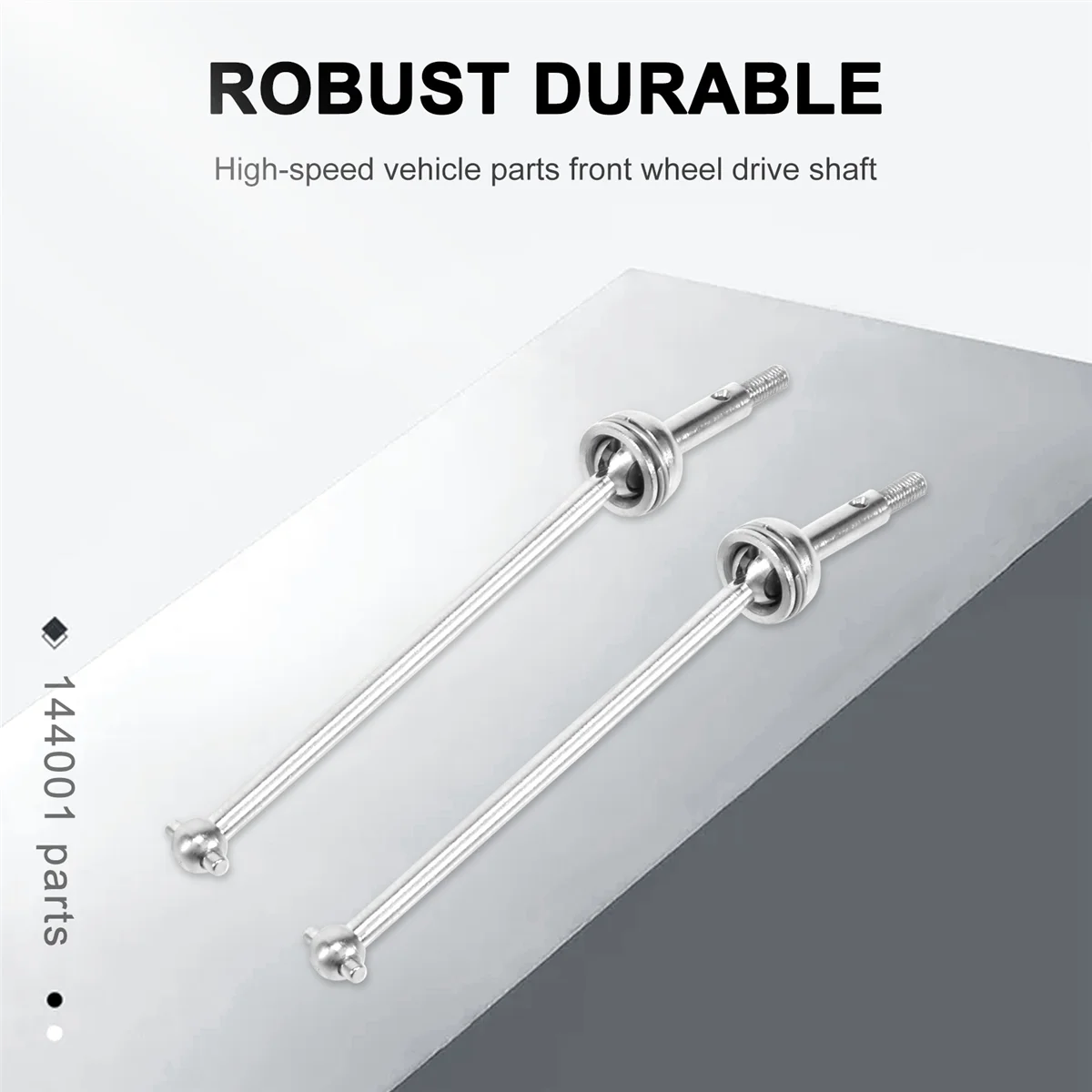 Practical 2Pcs 45 Hardened Steel CVD Drive Shaft for Wltoys 144001 124019 LC Racing 1/14 RC Drift Car Upgrade Parts,B