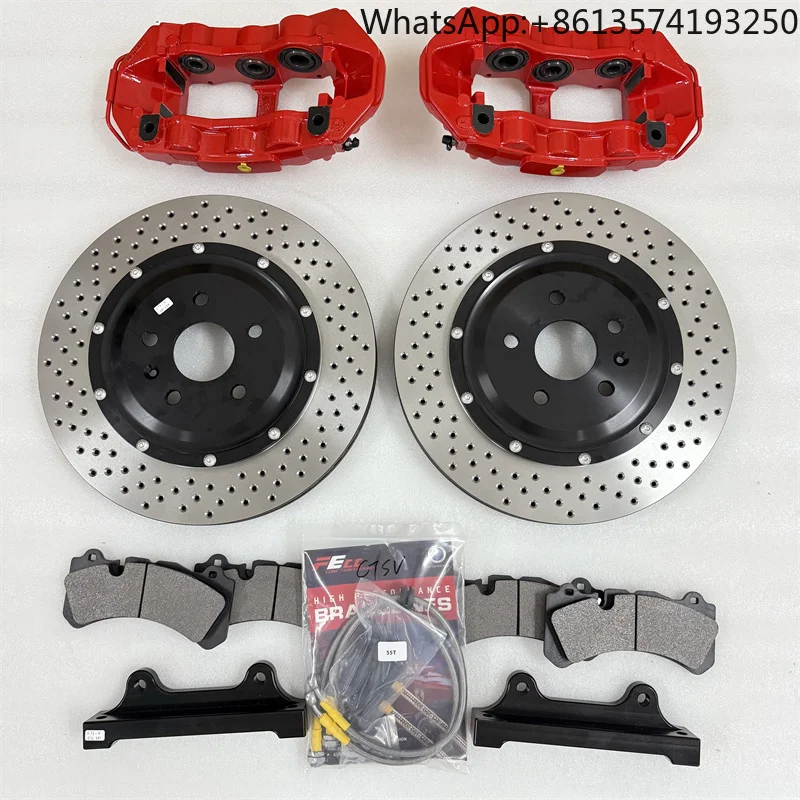 Kits de Frenos de Alto Rendimiento Personalizados de 6 Pistones para Carreras, GT6 355/362mm, Conjuntos de Frenos Modificados para Kia K3 K5 K7 K9