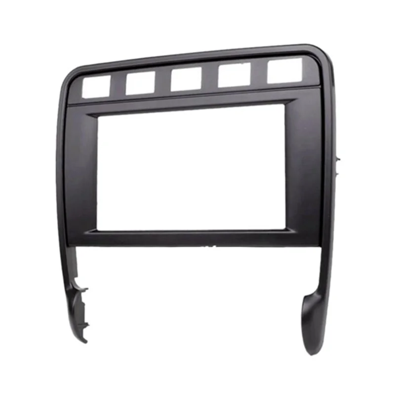 Car Radio Fascia for Porsche Cayenne (955/957) 2002-2010 DVD Stereo Frame Plate Adapter Mounting Dash Installation Bezel